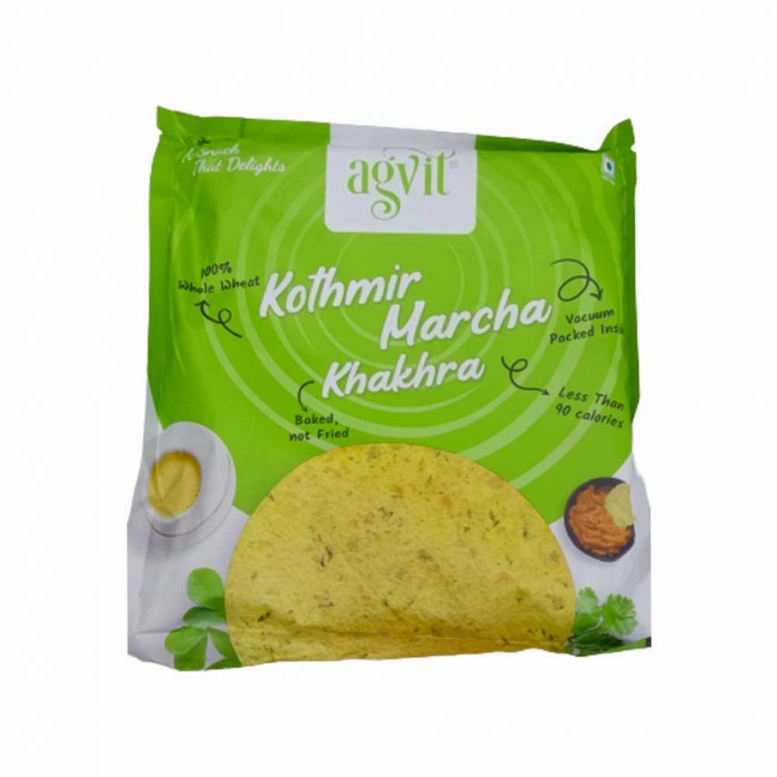 Kothmir Marcha Khakra Pack Of 6 Mix Flavours Available 200g Each Pack